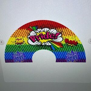 Colorful Pride Clack Fan!